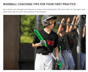 Coaching Tips