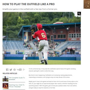 Play the Outfield Like  a Pro