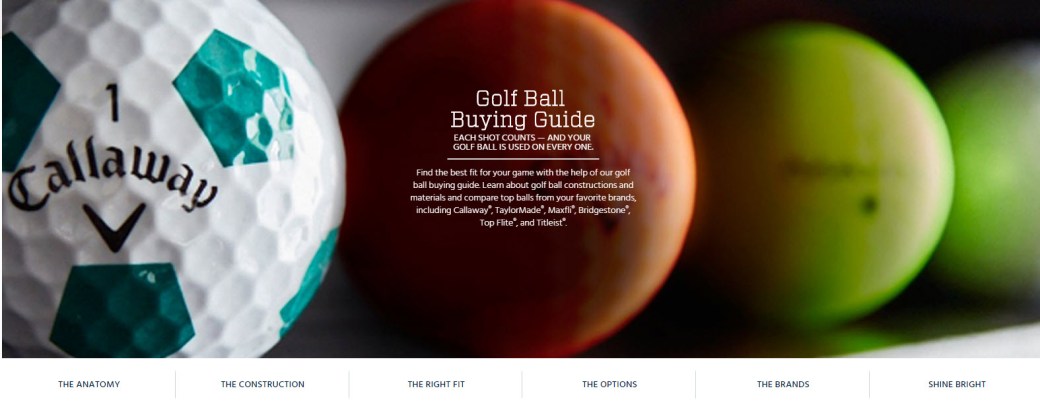 Golf Ball Buying Guide